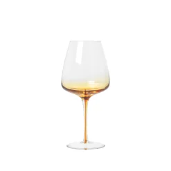 Amber Rotweinglas