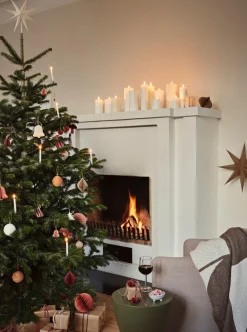 Glossy Christbaumkerze