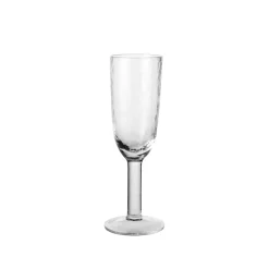 Hammered Champagnerglas