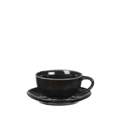 Nordic Coal Tasse mit Untertasse