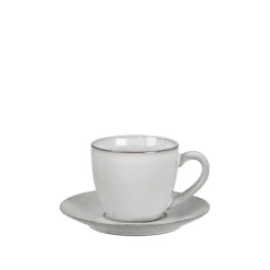 Nordic Sand Tasse mit Untertasse