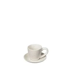 Nordic Vanilla Espressotasse mit Untertasse